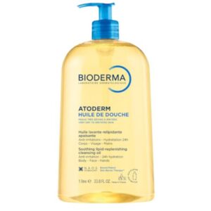 Bioderma Atoderm Huile De Douche Antiirritation Cleansing Oil Sensitive Dry To Atopic Skin, 1 Liter